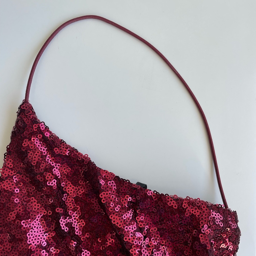 Red Sequins Dress (small flaw) main image 1